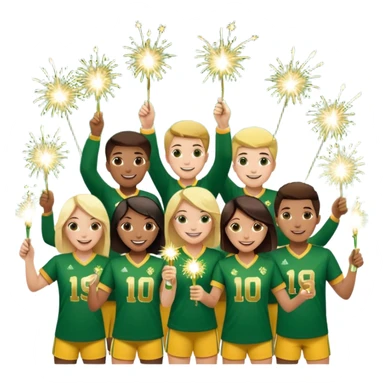 Apostas de futebol a dizer green faisca tips sticker