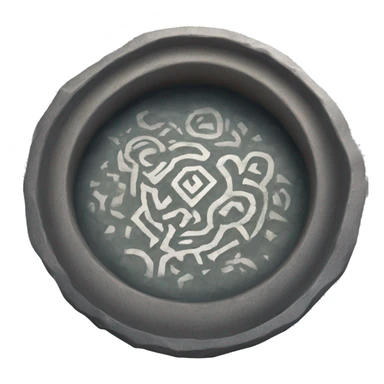 
The Pensieve is a wide, shallow stone basin with intricate runes around its edges. It holds a silvery, swirling substance that allows users to view and experience memories in real-time. sticker