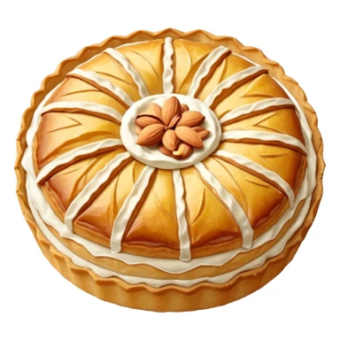 frangipane galette des rois sticker
