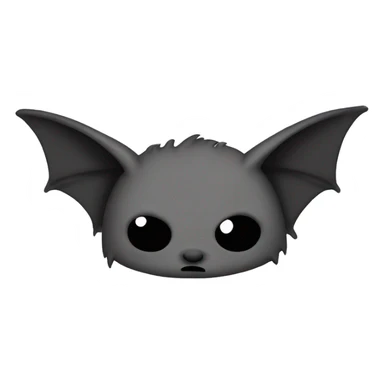 Grunge bat sticker