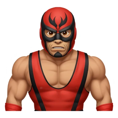 luchador bane sticker