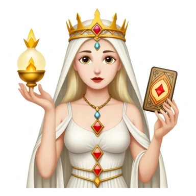 high priestess Tarot Card sticker