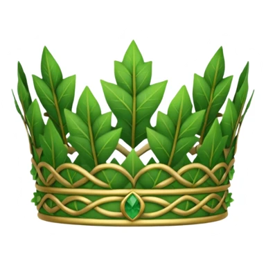 ivy crown sticker