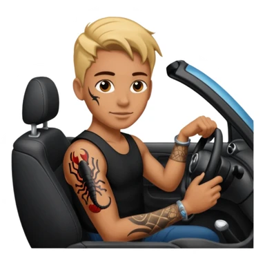 Scorpio n car sticker