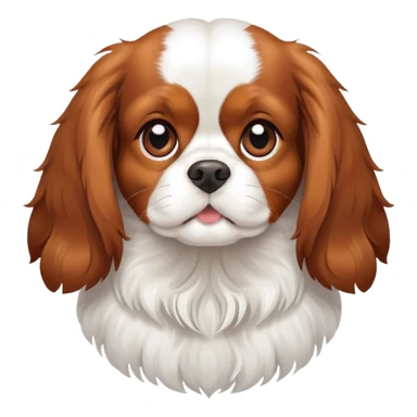 cavalier king charles spaniel dog sticker