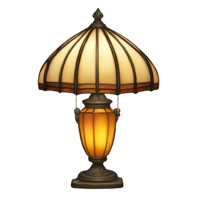 Tiffany lamp sticker