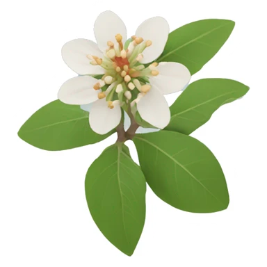 ashwagandha flowers sticker