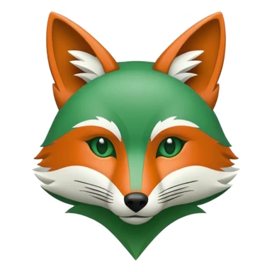 make 100 dollar bill with a small fox head outline in the middle and the fox head is just an outline with no color sticker