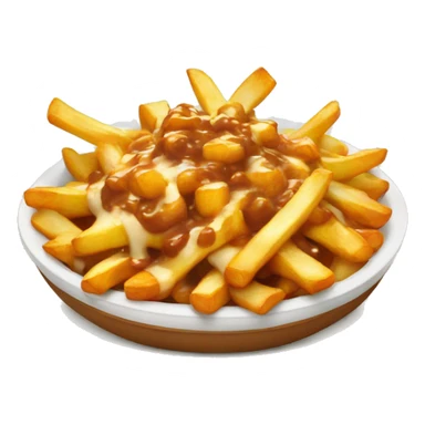 Poutine qui mange une poutine sticker