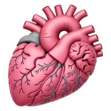 Brain and heart sticker