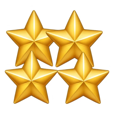 3 stars sticker