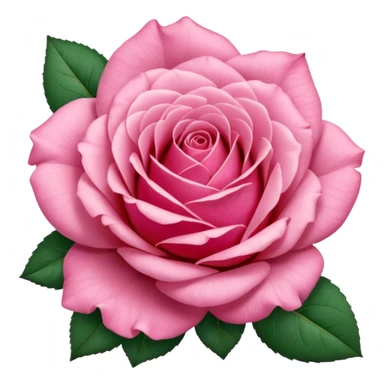 Polaroid photo of a pink rose  sticker