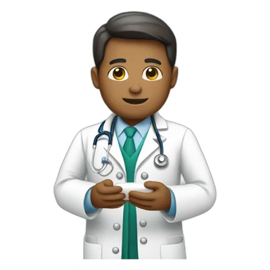 Doctor Offering Pills sticker