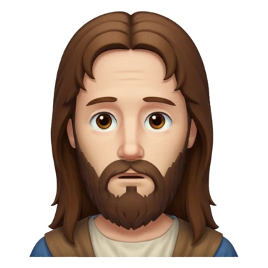 SAD jesus emoji sticker