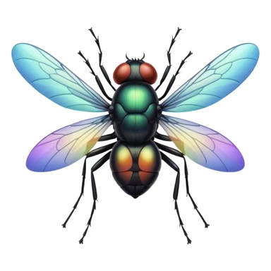Fly sticker
