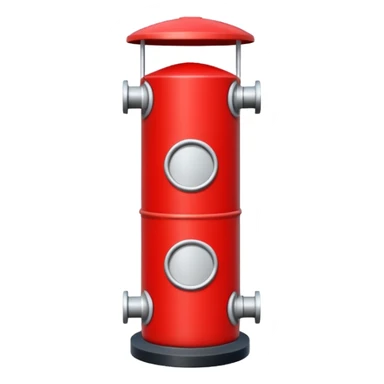 Représente moi une borne kilométrique rouge et blanche  sticker