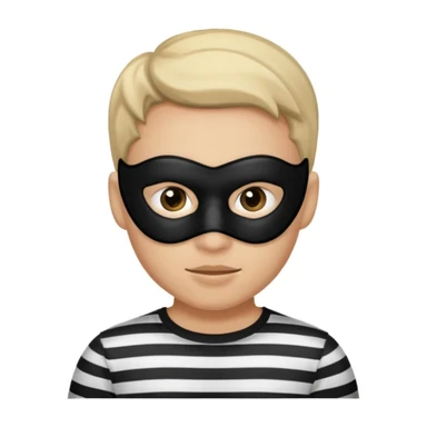 Emoji del ladron sticker