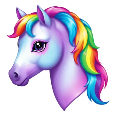 Lisa Frank horse sticker