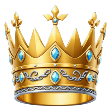 Viking Crown sticker