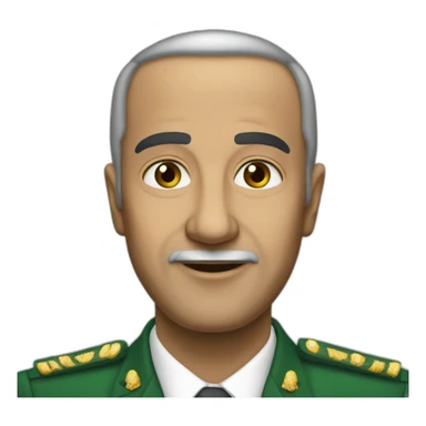 Le président de l'Algérie sticker