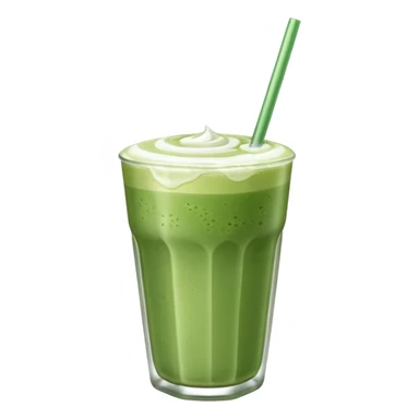 iced matcha latte  sticker