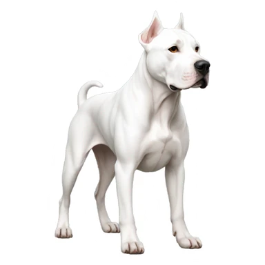 Dogo Argentino Dog Breed Full Body sticker