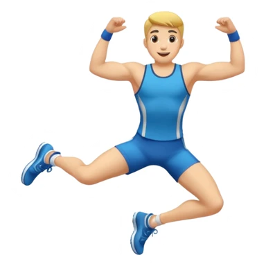 jumping fitness  sticker