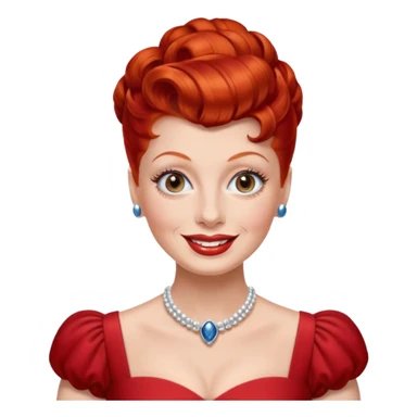 Lucille Ball sticker