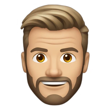 David beckham sticker