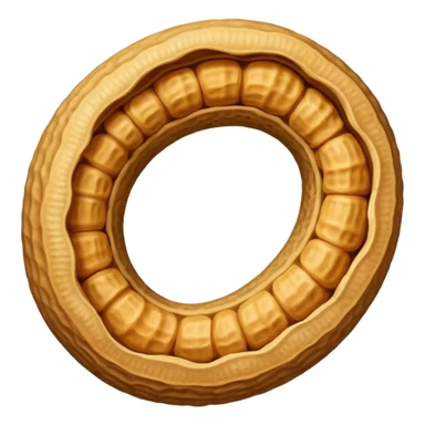 Single Peanut (Figure-eight shape) in its Shell sticker