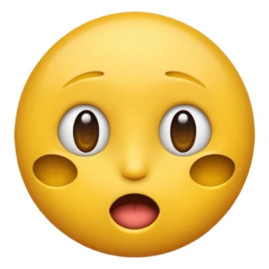 Emoji qui tire nerveusement la langue sticker