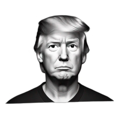 trump's mugshot sticker
