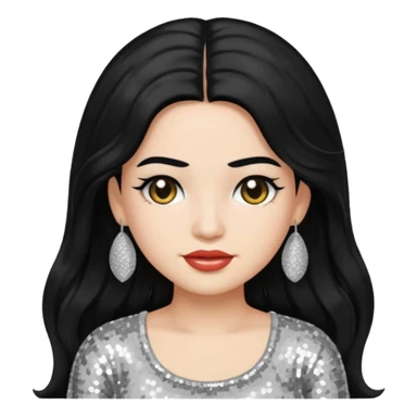 Rosalía nun emoji based on the album cover of LUX sticker