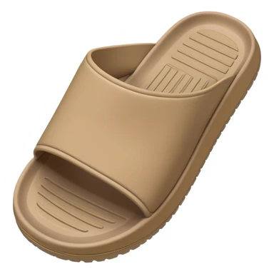 yeezy tan slide sticker