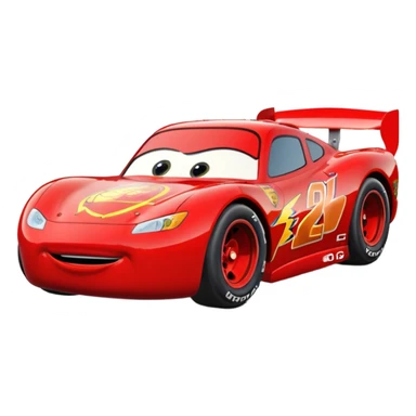 lightning mcqueen young sticker