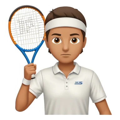 tennis player sticker