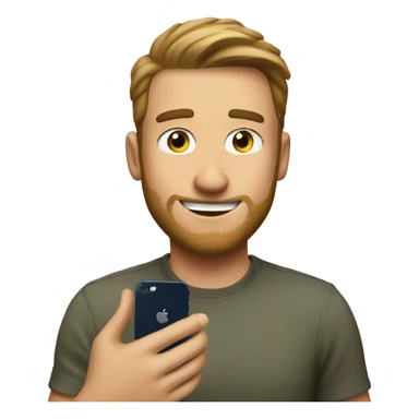 Ryan vanHorn buying a new Iphone sticker