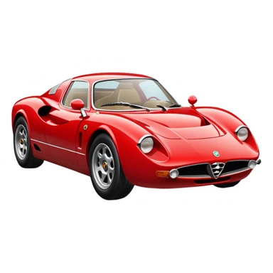 Alpha Romeo 33 stradale sticker