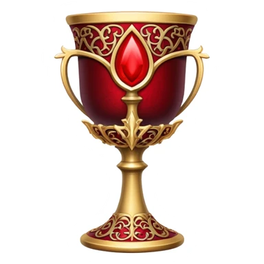 gothic chalice with blood sticker