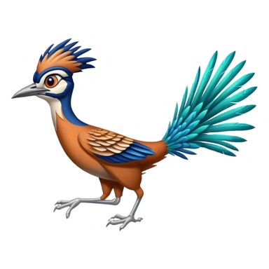 Cartoon roadrunner sticker