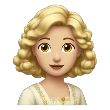 Reine de nege sticker