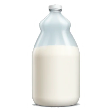 Gallon of whole milk sticker