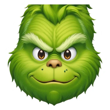 The grinch sticker