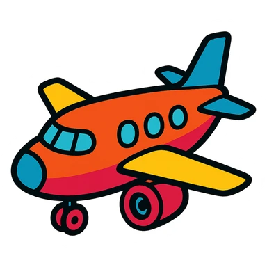 airplane sticker