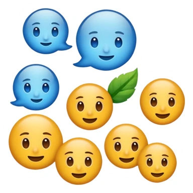 Mavi yuvarlağın içinde beyaz tik sticker