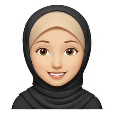 wanita berhijab sticker