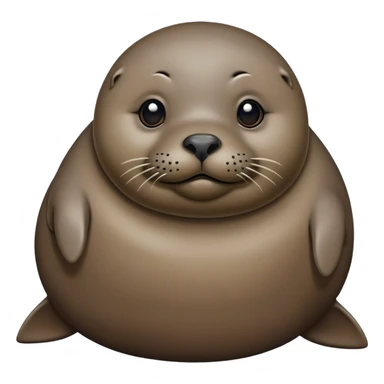 Stupid fat seal  sticker
