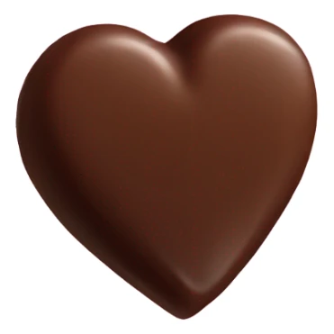 one heart shaped chocolate truffle sticker