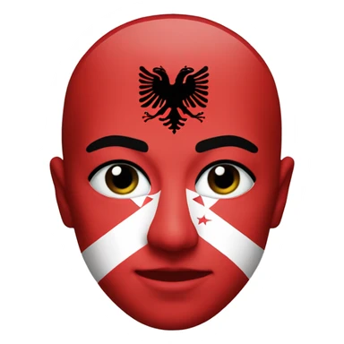 dardania flag Albanian kosovo sticker