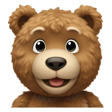 ted the teddy bear sticker